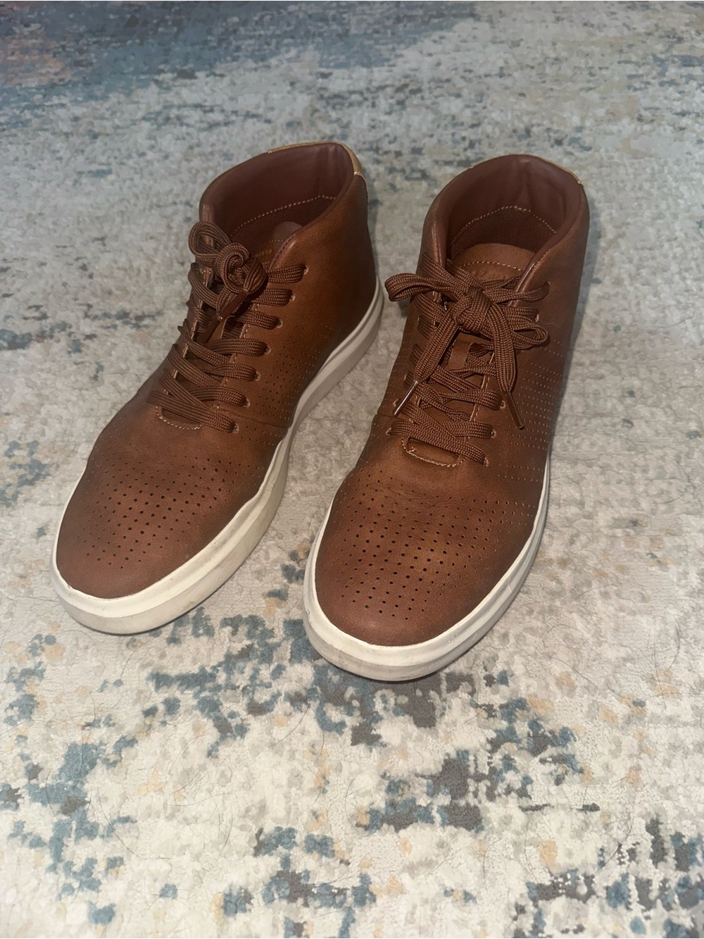 Perry Ellis COURT SPORT MID SNEAKER